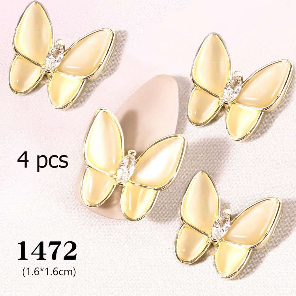 3D Butterfly Nail Charms for Efficient Salon Workflow