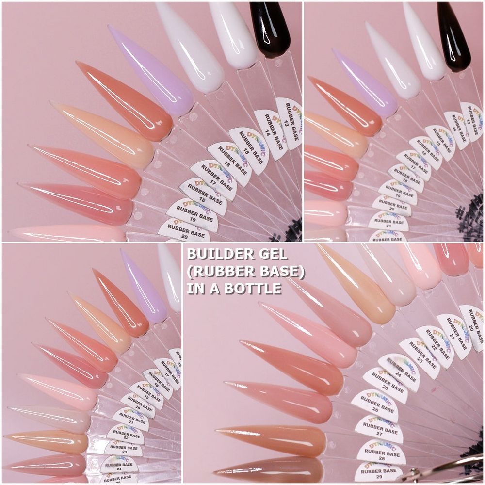 Stop Nail Lifting with BIAB Rubber Base Gel Collection