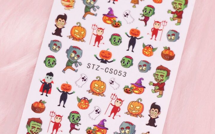 Cartoon Halloween Nail Stickers: A Practical Salon Buyer’s Guide