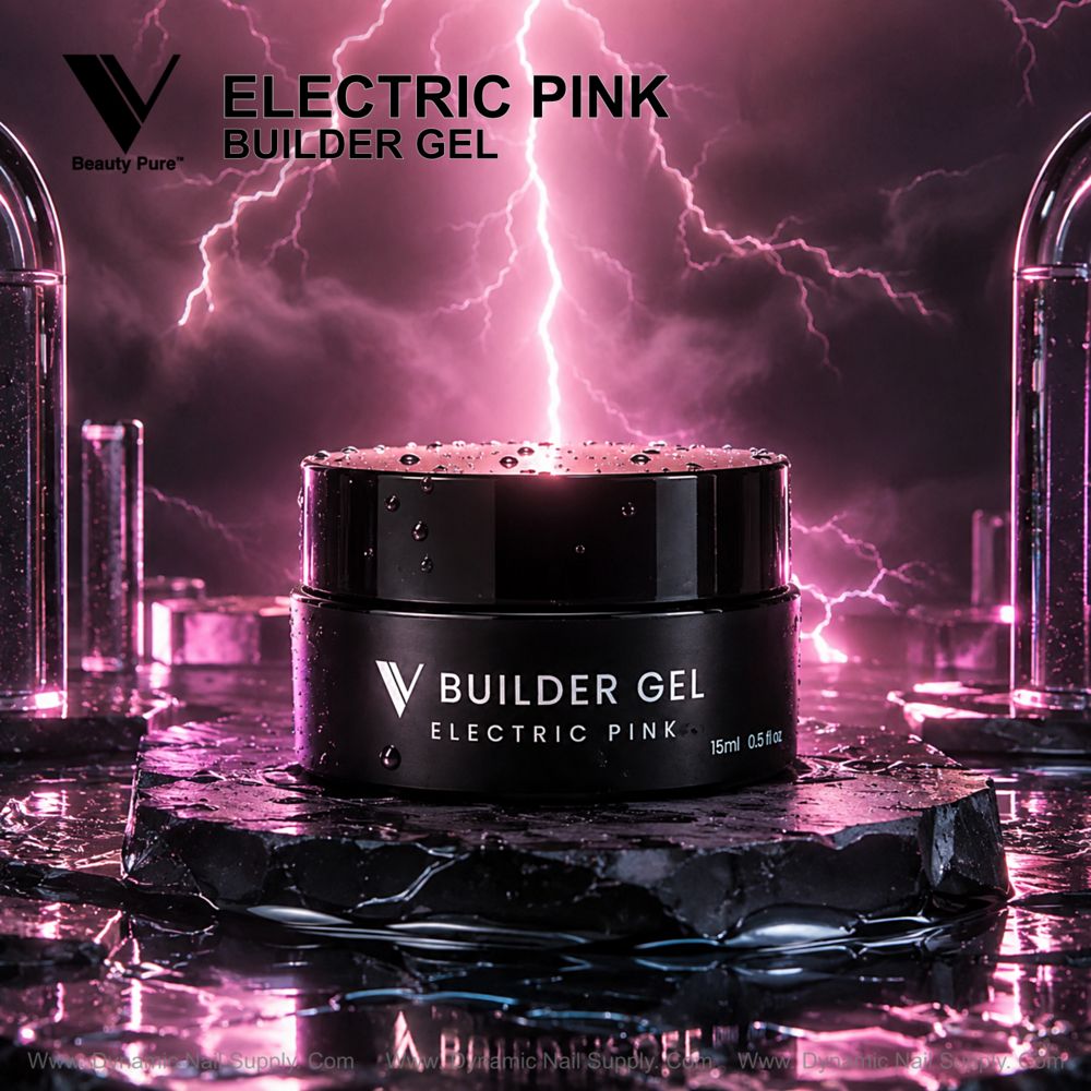 Electric Pink builder gel bottle - 2