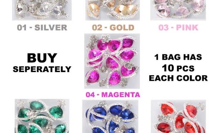 Planet Nail Charms Set to Fix Chipped & Boring Nails