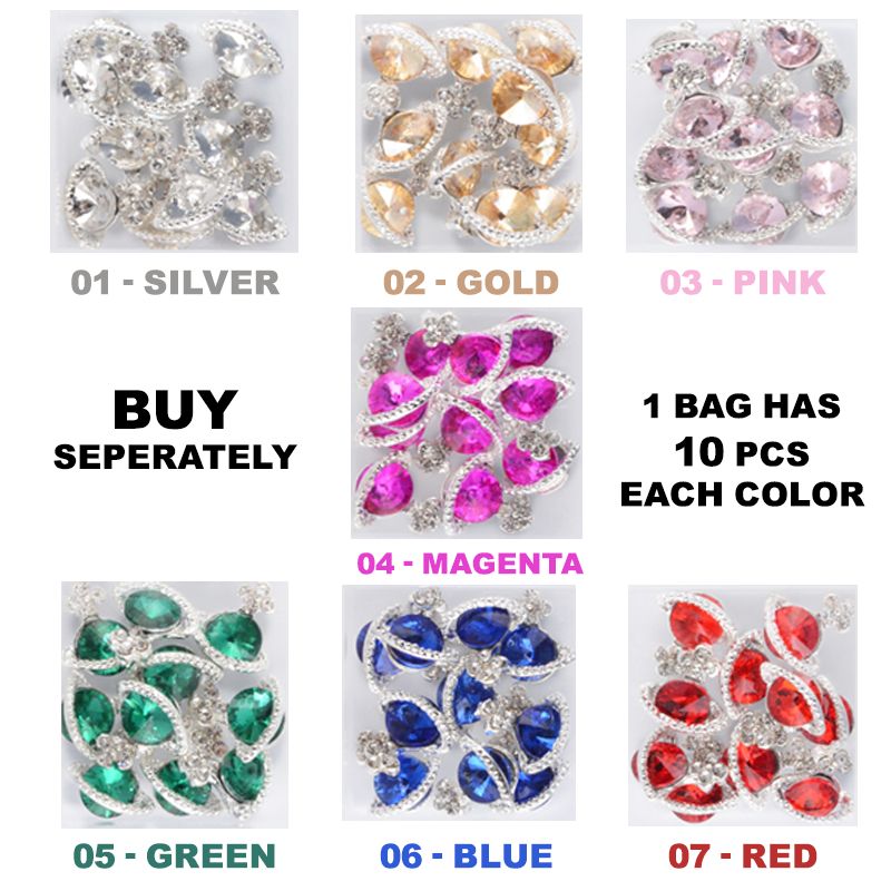Planet Nail Charms Set to Fix Chipped & Boring Nails